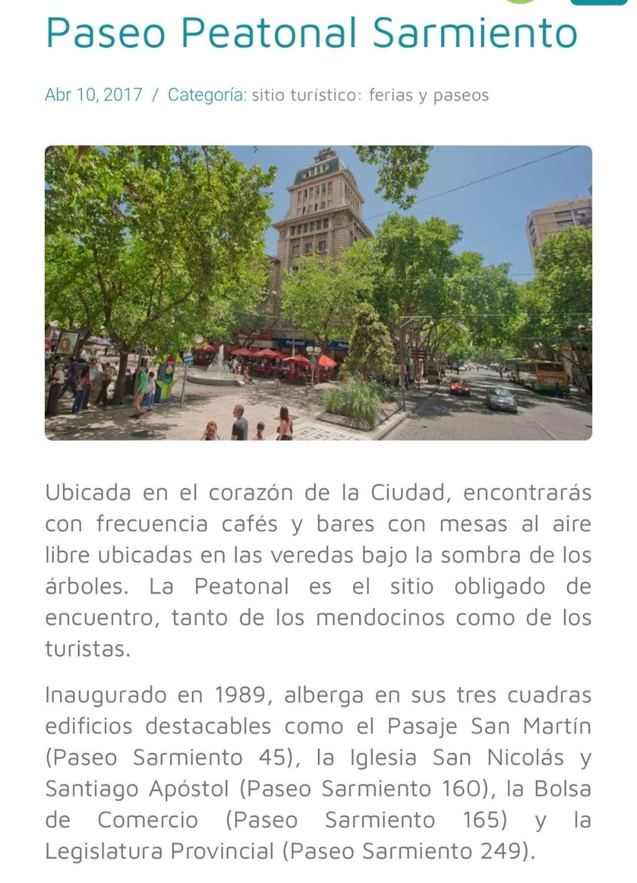 Mendoza Suites 3 -Parking Disponible- Exterior foto